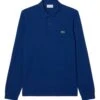 Lacoste Mens Long Sleeved Polo Shirt Navy Blue -Repertoire Fashion Store lacoste mens long sleeved polo shirt navy blue p46938 315975 image