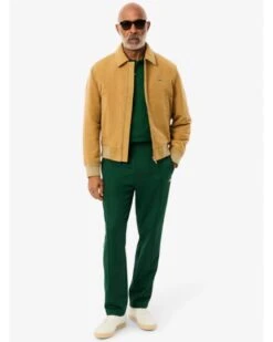 Lacoste Mens Long Sleeved Polo Shirt Pine Green -Repertoire Fashion Store lacoste mens long sleeved polo shirt pine green p46939 316011 image