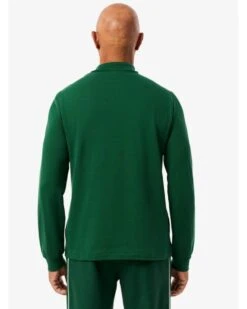 Lacoste Mens Long Sleeved Polo Shirt Pine Green -Repertoire Fashion Store lacoste mens long sleeved polo shirt pine green p46939 316015 image
