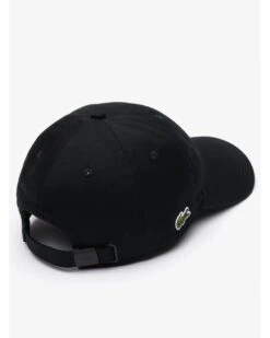 Lacoste Unisex Logo Cap Black -Repertoire Fashion Store lacoste unisex logo cap black p45406 295828 image
