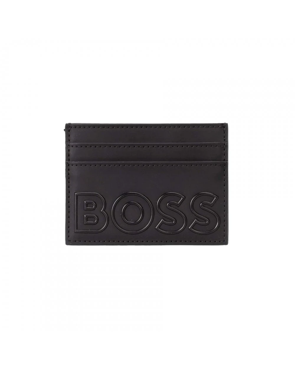 BOSS Mens Goodwin Black Emed Logo Cardholder 1 BOSS Mens Goodwin Black Emed Logo Cardholder