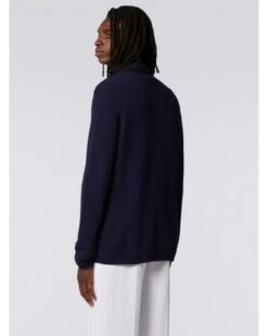 Missoni Mens Chevron Stitch Blazer Jacket Dark Blue -Repertoire Fashion Store missoni mens chevron stitch blazer jacket dark blue p45753 301322 image