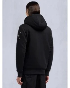 Moose Knuckles Mens Classic Bunny Hoodie Black -Repertoire Fashion Store moose knuckles mens classic bunny hoodie black p47027 317439 image