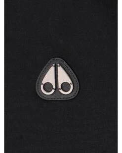 Moose Knuckles Mens Crescent Logo T-shirt Black -Repertoire Fashion Store moose knuckles mens crescent logo t shirt black p47018 319461 image