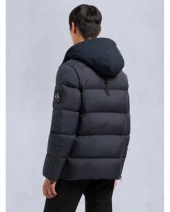 Moose Knuckles Mens Everest 3Q Hooded Puffer Jacket Black -Repertoire Fashion Store moose knuckles mens everest 3q hooded puffer jacket black p45445 294286 image