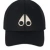 Moose Knuckles Mens Logo Icon Cap Black/Nickel Silver -Repertoire Fashion Store moose knuckles mens logo icon cap black nickel silver p47033 317451 image
