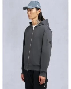 Moose Knuckles Moose Knuckle Mens Hartsfield Badge Hoodie Cement Grey 10 Moose Knuckles Moose Knuckle Mens Hartsfield Badge Hoodie Cement Grey -Repertoire Fashion Store moose knuckles moose knuckle mens hartsfield badge hoodie cement grey p47021 319481 image