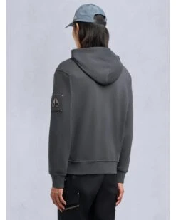 Moose Knuckles Moose Knuckle Mens Hartsfield Badge Hoodie Cement Grey 11 Moose Knuckles Moose Knuckle Mens Hartsfield Badge Hoodie Cement Grey -Repertoire Fashion Store moose knuckles moose knuckle mens hartsfield badge hoodie cement grey p47021 319485 image
