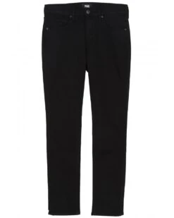 Paige Jeans Mens Federal Slim Jeans Black Shadow