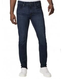 Paige Jeans Mens Lennox Russ Slim Jean Dark Wash