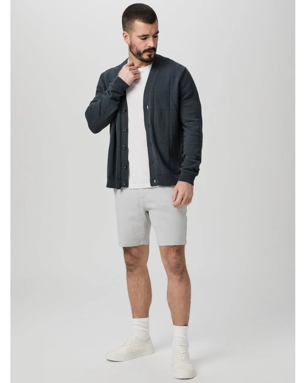 Paige Jeans Mens Rickson Shorts Shadow Grey 2 Paige Jeans Mens Rickson Shorts Shadow Grey - Image 2