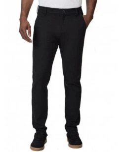 Paige Jeans Mens Stafford Slim Fit Trousers Black