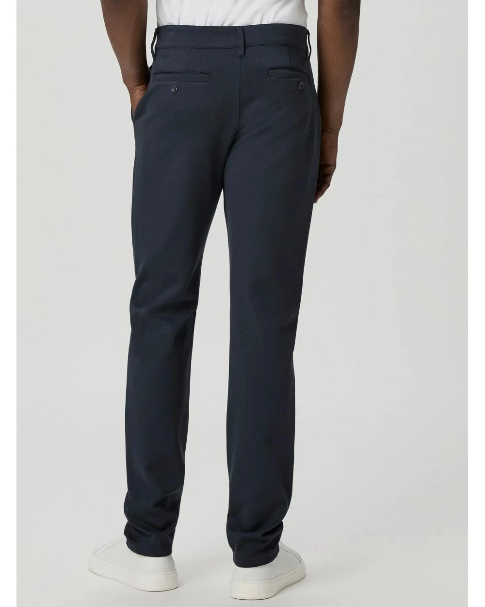 Paige Jeans Mens Stafford Slim Fit Trousers Deep Anchor Navy 5 Paige Jeans Mens Stafford Slim Fit Trousers Deep Anchor Navy - Image 5