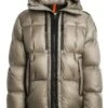 Parajumpers Mens Diram Hooded Puffer Jacket Nowhere Khaki Green -Repertoire Fashion Store parajumpers mens diram hooded puffer jacket nowhere khaki green p45722 296974 image