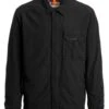 Parajumpers Mens Muria Zip Overshirt Black