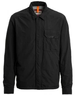 Parajumpers Mens Muria Zip Overshirt Black