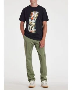 Paul Smith Mens Comic Strip T Shirt Navy -Repertoire Fashion Store paul smith mens comic strip t shirt navy p43970 276809 image