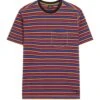 Paul Smith Mens Multi Stripe Chest Pocket T Shirt, Multicoloured Tee -Repertoire Fashion Store paul smith mens multi stripe chest pocket t shirt multicoloured tee p41537 259951 image