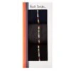 Paul Smith Mens Pipped 3 Pack Socks Black -Repertoire Fashion Store paul smith mens pipped 3 pack socks black p44025 273747 image