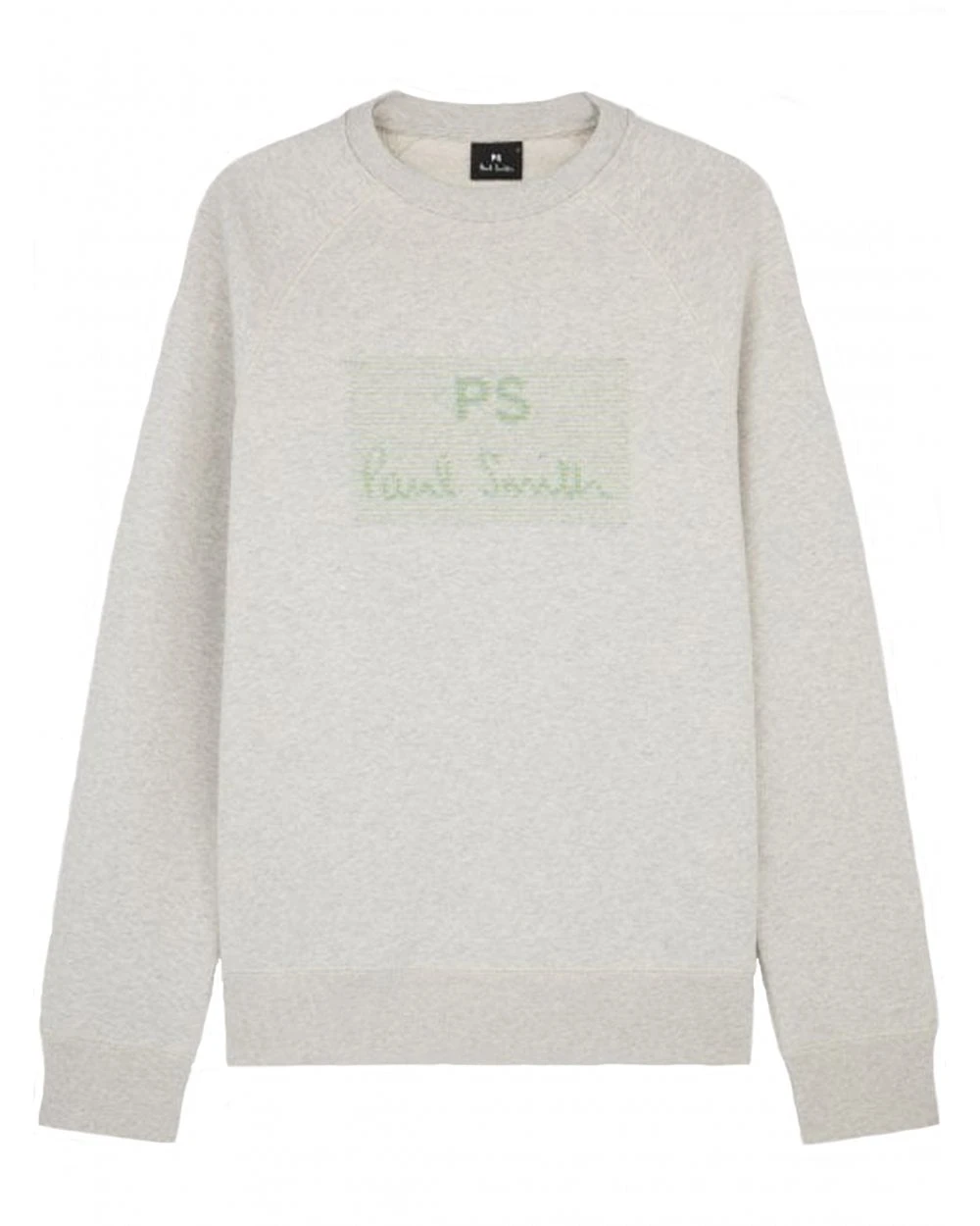 Paul Smith Mens Raglan Sweatshirt Heather Grey 1 Paul Smith Mens Raglan Sweatshirt Heather Grey
