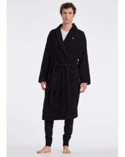 Paul Smith Mens Zebra Logo Dressing Gown Black 6 Paul Smith Mens Zebra Logo Dressing Gown Black -Repertoire Fashion Store paul smith mens zebra logo dressing gown black p44017 273734 image