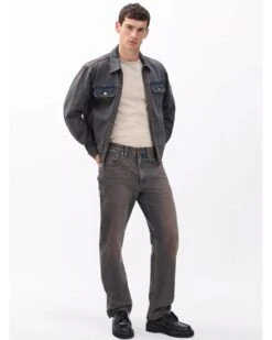 Rag & Bone Mens Classic Flame Slub T-Shirt Dust Cream -Repertoire Fashion Store rag bone mens classic flame slub t shirt dust cream p47166 319289 image