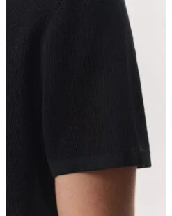 Rag & Bone Mens Harvey Knit T-Shirt Black -Repertoire Fashion Store rag bone mens harvey knit t shirt black p46233 309973 image