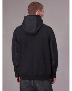 Rag & Bone Mens Pursuit Ponte Hoodie Black -Repertoire Fashion Store rag bone mens pursuit ponte hoodie black p45380 300957 image
