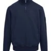 Sandbanks Mens Quarter Zip Sweatshirt Navy -Repertoire Fashion Store sandbanks mens quarter zip sweatshirt navy p46009 314136 image