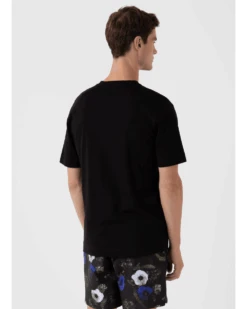 Sunspel Mens Charlotte Gosch Sea Moss T Shirt Black -Repertoire Fashion Store sunspel mens charlotte gosch sea moss t shirt black p43257 268067 image