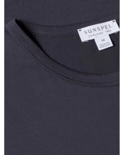 Sunspel Mens Classic T-Shirt Navy 11 Sunspel Mens Classic T-Shirt Navy -Repertoire Fashion Store sunspel mens classic t shirt navy p46873 318634 image