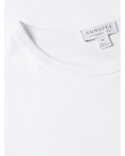 Sunspel Mens Classic T-Shirt White -Repertoire Fashion Store sunspel mens classic t shirt white p46871 317549 image