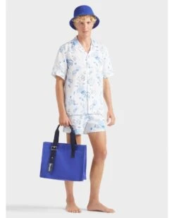 Vilebrequin Mens Charli Medusa Shells Bowling Shirt White -Repertoire Fashion Store vilebrequin mens charli medusa shells bowling shirt white p46425 314104 image