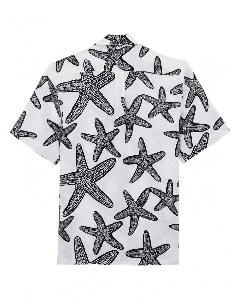 Vilebrequin Mens Charli Starlettes Bowling Shirt White 5 Vilebrequin Mens Charli Starlettes Bowling Shirt White - Image 5