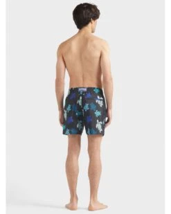 Vilebrequin Mens Mahina Turtle Print Packable Swimshorts Black -Repertoire Fashion Store vilebrequin mens mahina turtle print packable swimshorts black p46427 311329 image