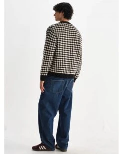 Wax London Mens Walker Bubble Knit Carigan Black/Ecru 13 Wax London Mens Walker Bubble Knit Carigan Black/Ecru -Repertoire Fashion Store wax london mens walker bubble knit carigan black ecru p47128 319573 image