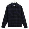 Wax London Mens Whiting Skate Check Overshirt Navy Blue 12 Wax London Mens Whiting Skate Check Overshirt Navy Blue -Repertoire Fashion Store wax london mens whiting skate check overshirt navy blue p47130 319669 image