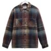 Wax London Mens Whiting Wool Blend Overshirt Blue/Multi 14 Wax London Mens Whiting Wool Blend Overshirt Blue/Multi -Repertoire Fashion Store wax london mens whiting wool blend overshirt blue multi p47131 319705 image