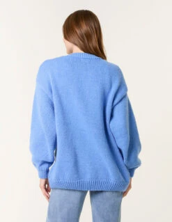 Daisy Large Flower Cardigan(Daisy Large Flower Cardigan Copy) 7 Daisy Large Flower Cardigan(Daisy Large Flower Cardigan Copy) -Repertoire Fashion Store wf5257 blue 3971