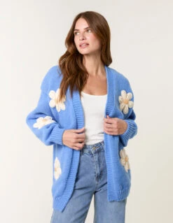 Daisy Large Flower Cardigan(Daisy Large Flower Cardigan Copy)
